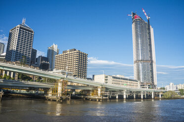 Brisbane Queensland city skyline business